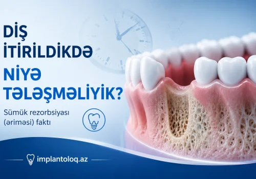 Dis Itirdikde Niye Telesmeliyik? Sumuk Rezorbsiyasi (Erimesi) Fakti